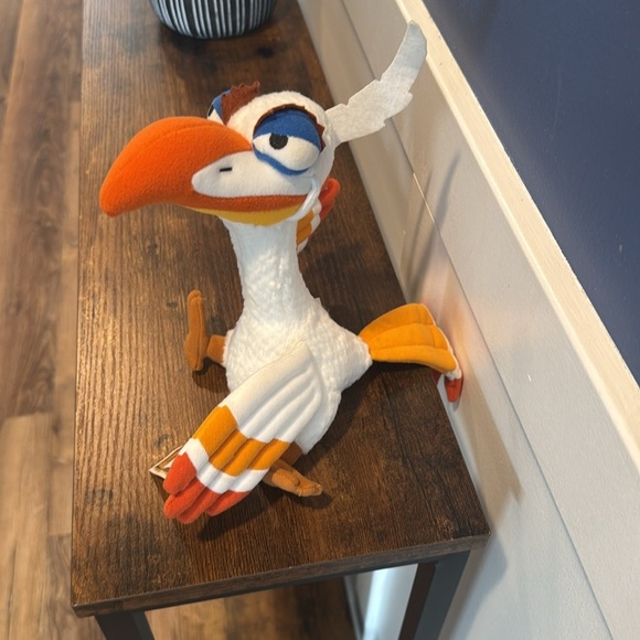 Zazu The Lion King Broadway Musical 8" Bean Bag Plush Doll Souvenir W/ Tag - Picture 2 of 9
